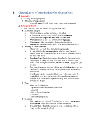 Capter 5 - notes on chapter 5 - Chapter 5 Outline 5 Word Roots ...