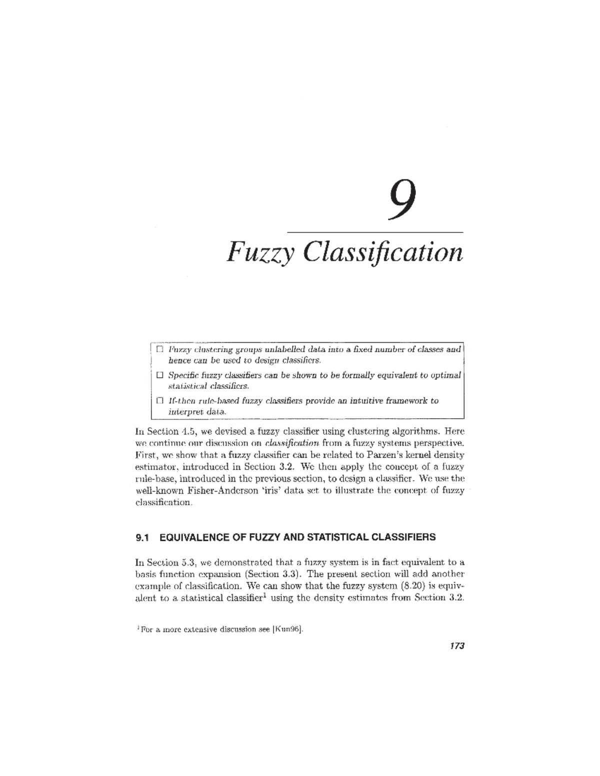 Fuzzy classification - Electrical engineering - Studocu