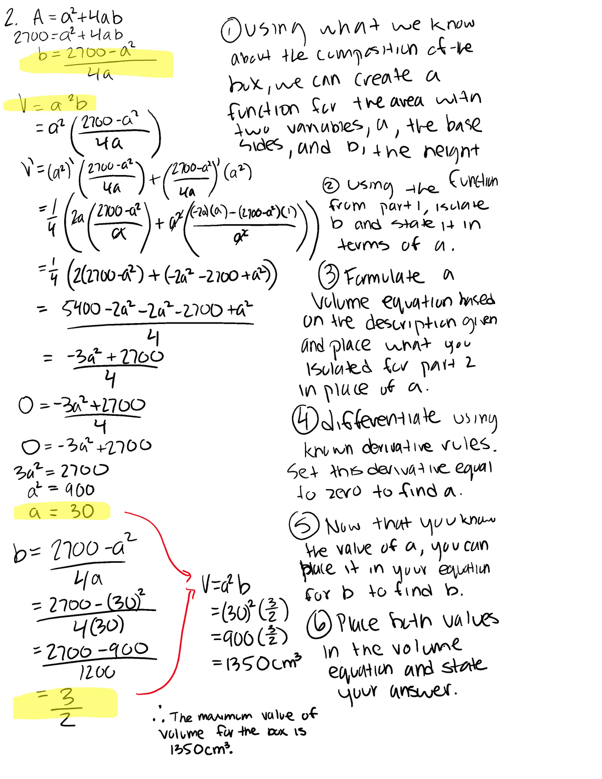 Calculus Assignment #7 - Calculus 1000A/B - Studocu