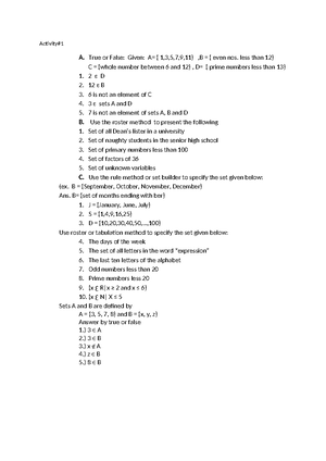 MMW ACT3 MID Functions - activity - MMW Worksheet No. 1 Concept of ...