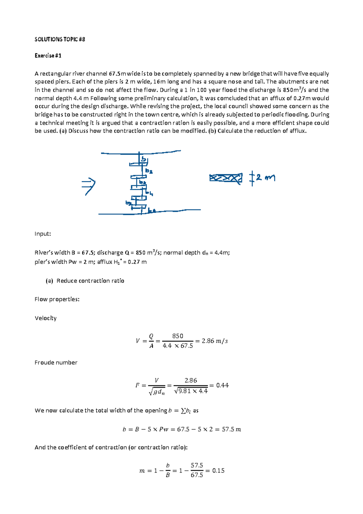 Solutions Topic 08 2022 - SOLUTIONS TOPIC Exercise # A rectangular ...