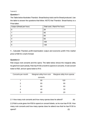 micro economics essays grade 12