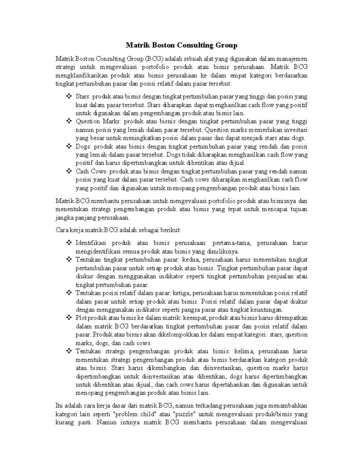 Resume Matrik Boston Consulting - Thumb 1200 1553