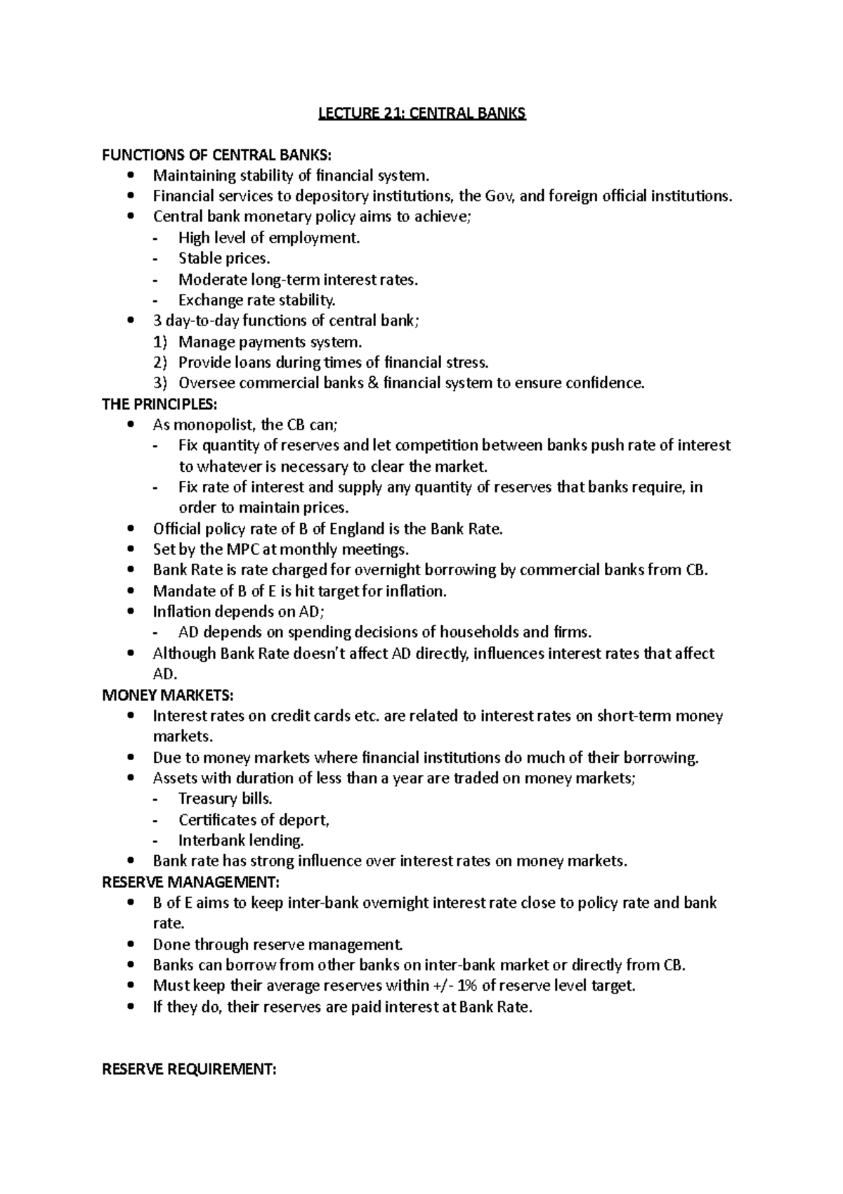 lecture-21-central-banks-lecture-21-central-banks-functions-of