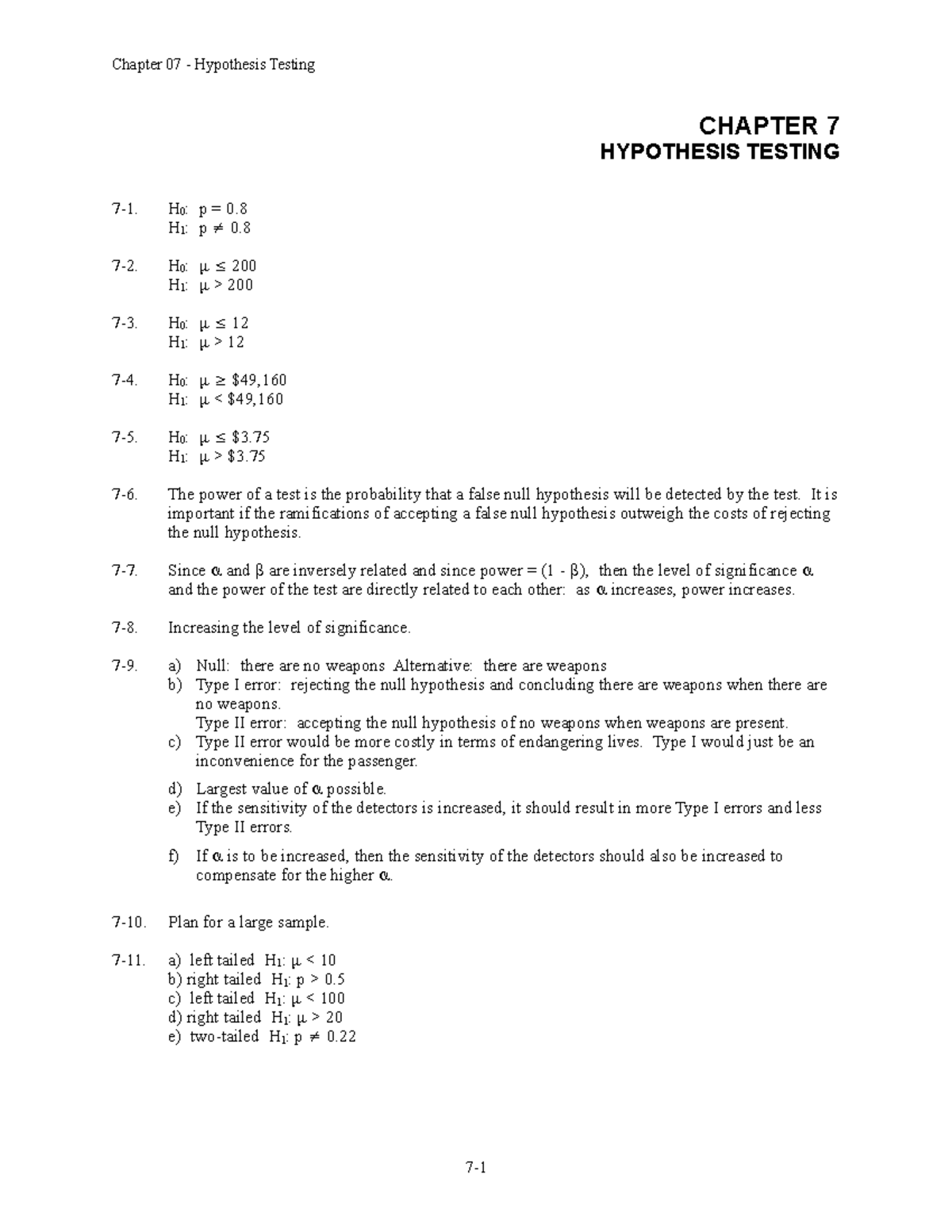 Solution to the questions of the book (chapter wise). - CHAPTER 7 ...