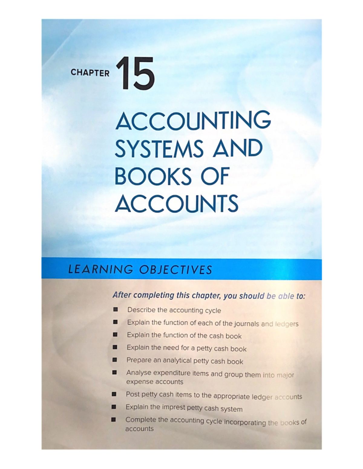 CHAP 15 Accounting System - Intermediate Financial Accounting and ...