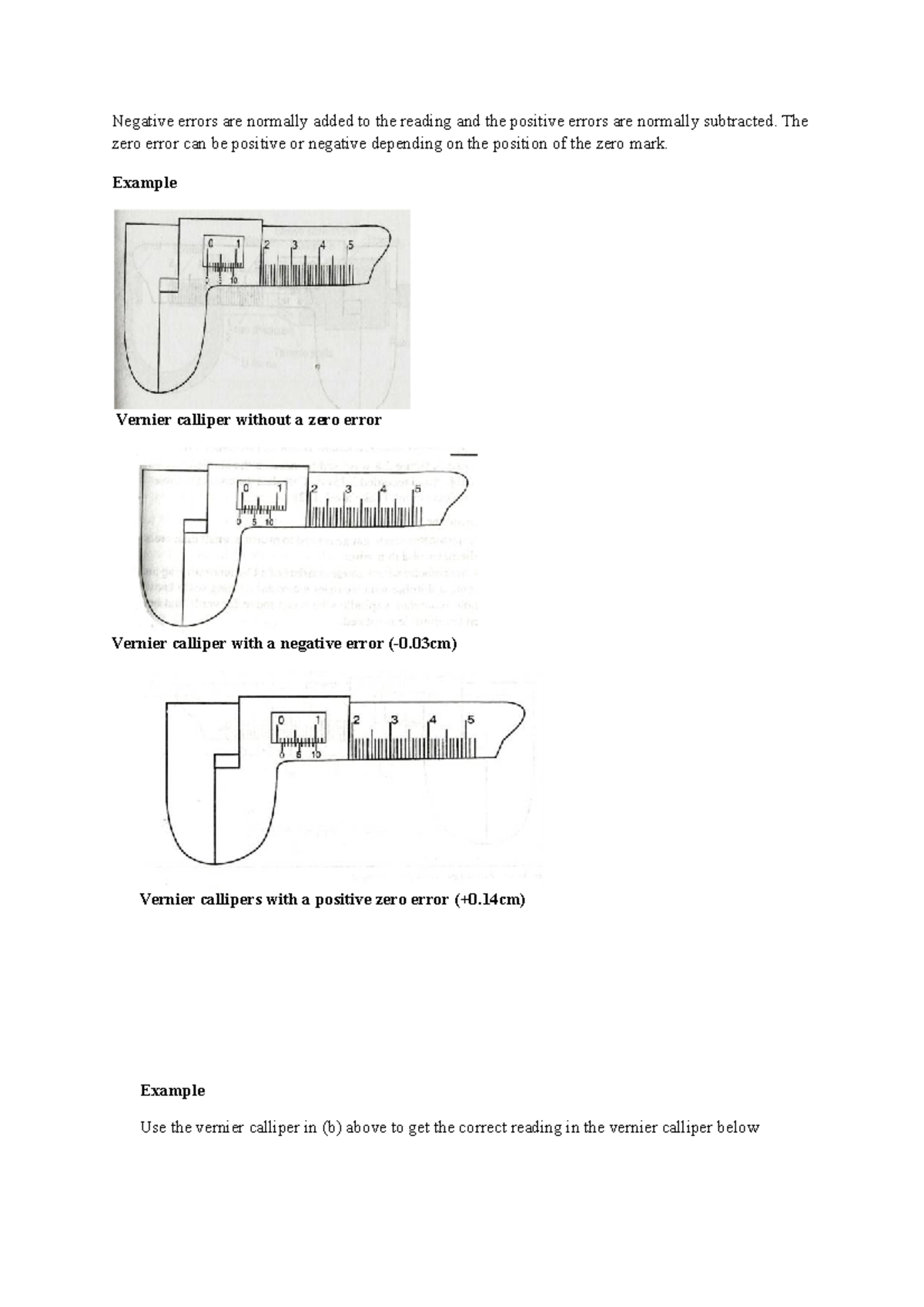 Physics-class 2 notes part-3 - Negative errors are normally added to ...