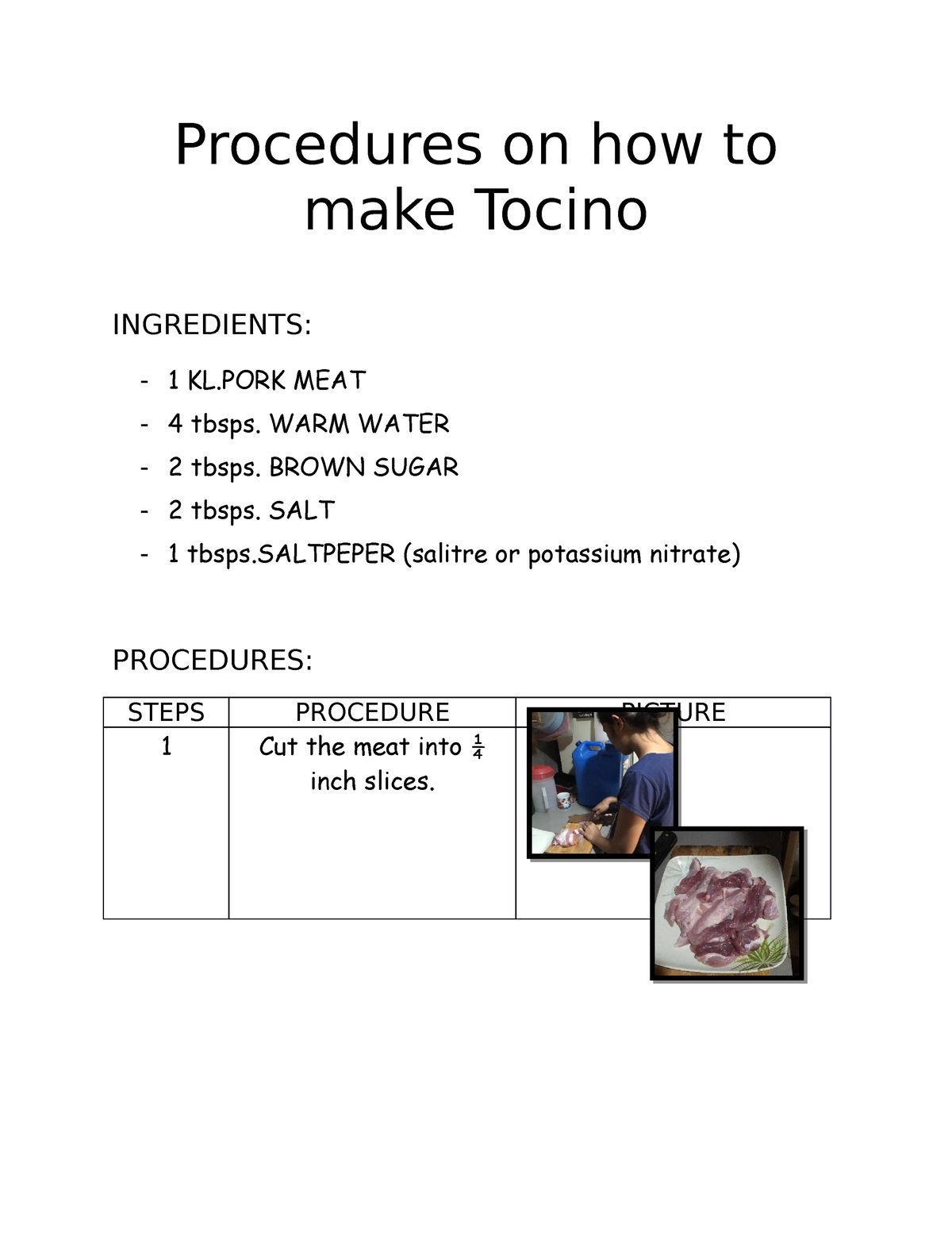 Procedures On How To Make Tocino Procedures On How To Make Tocino   Thumb 1200 1553 