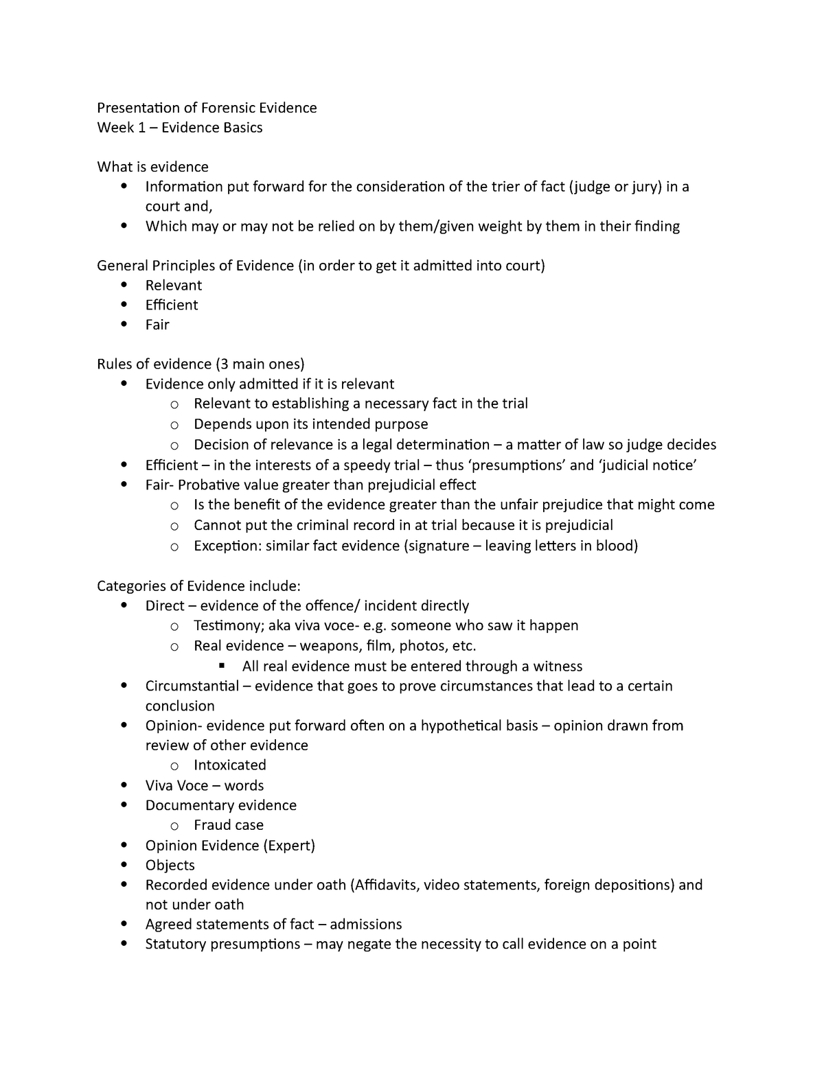 lecture-1-presentation-of-forensic-evidence-week-1-evidence-basics