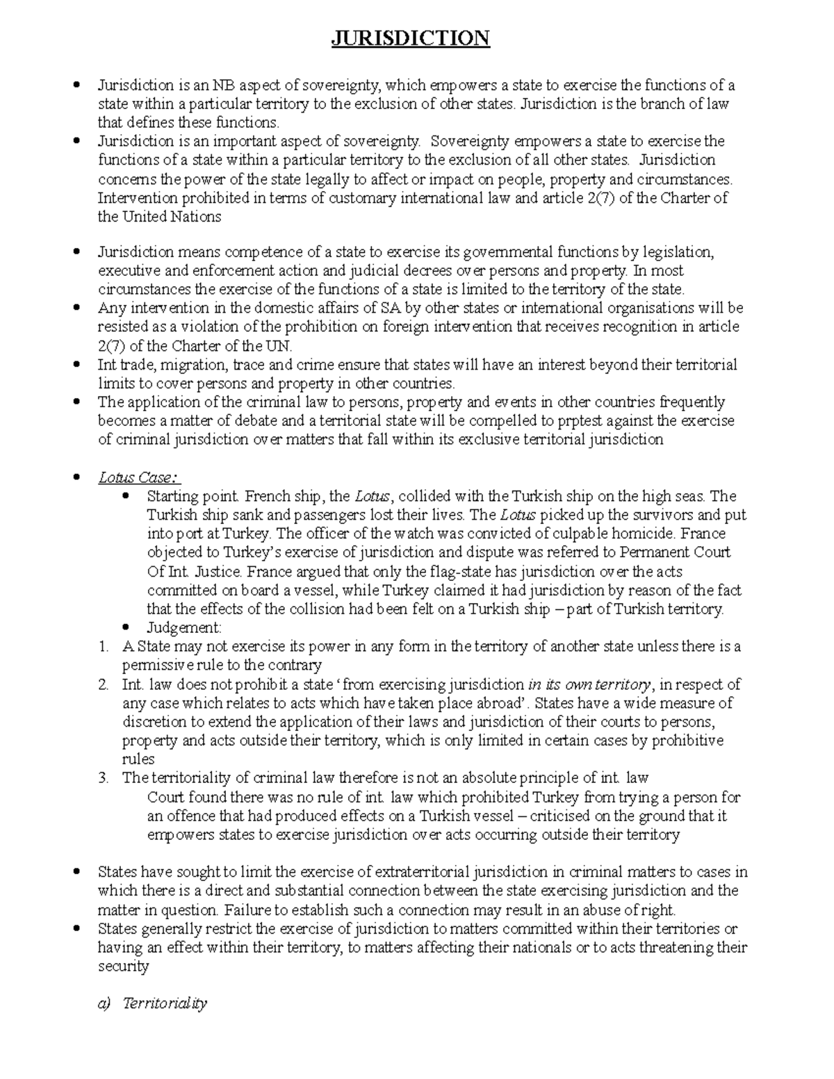 06)Jurisdiction Public International Law work - JURISDICTION ...