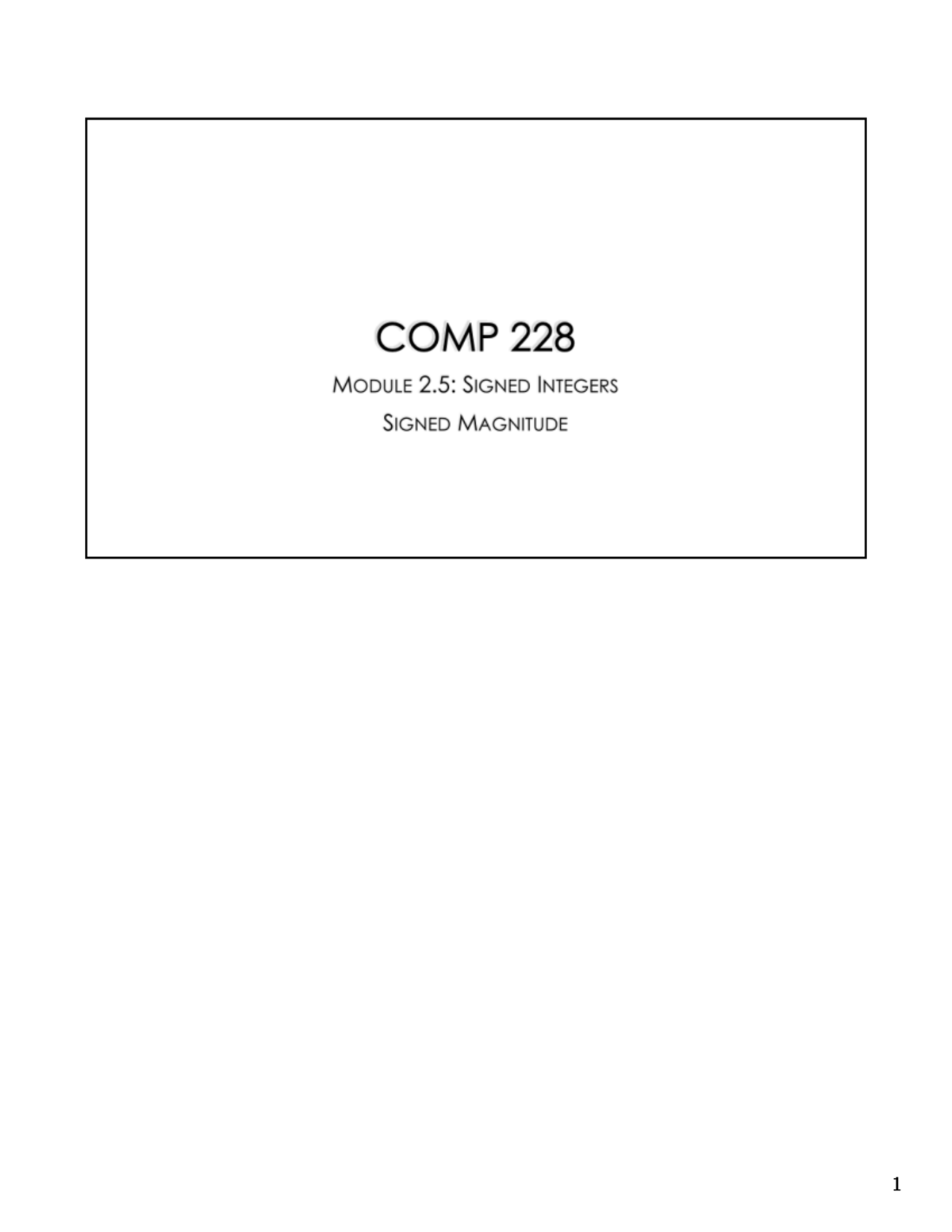 Module 2.5 printable - COMP 228 - Studocu