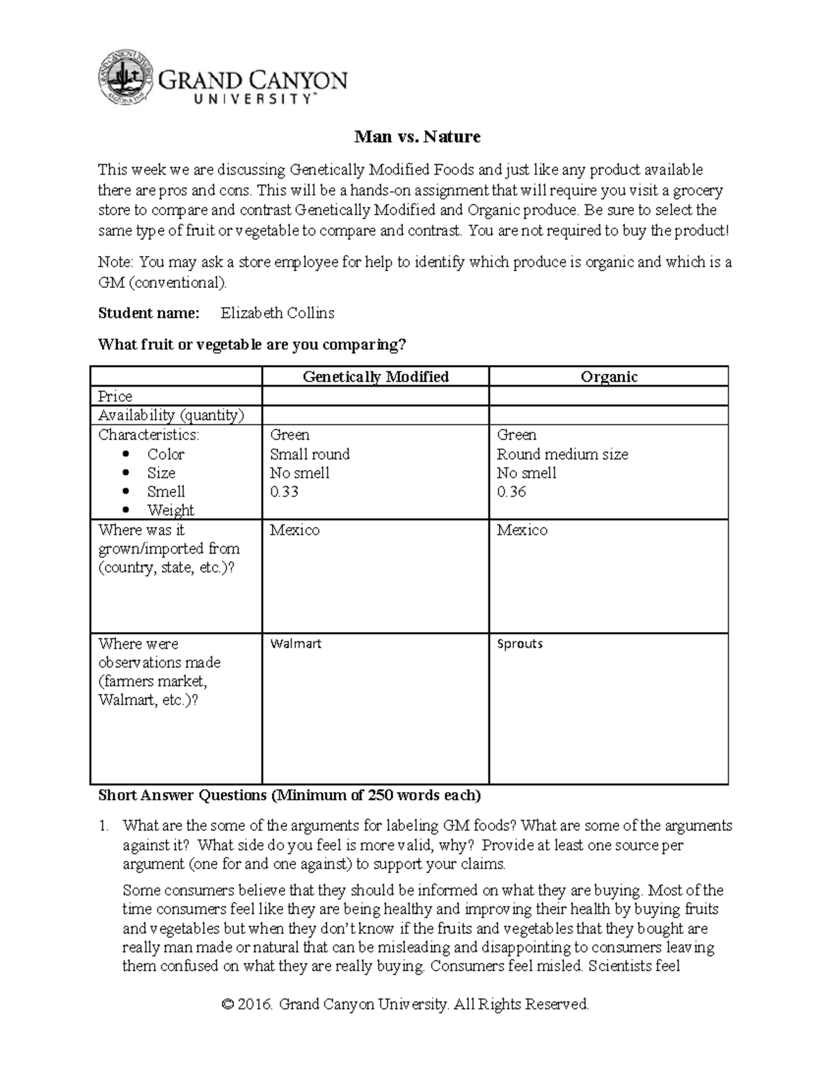 Man Vs Food Man Vs Food worksheet Man vs. Nature This week we are