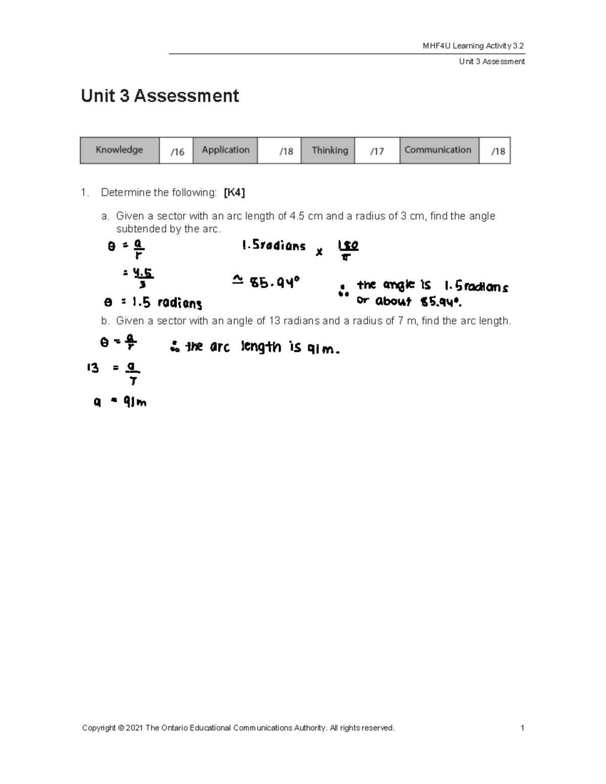 MHF4U Unit 3 Test - omg stop omg stop omg stop omg stop omg stop omg ...