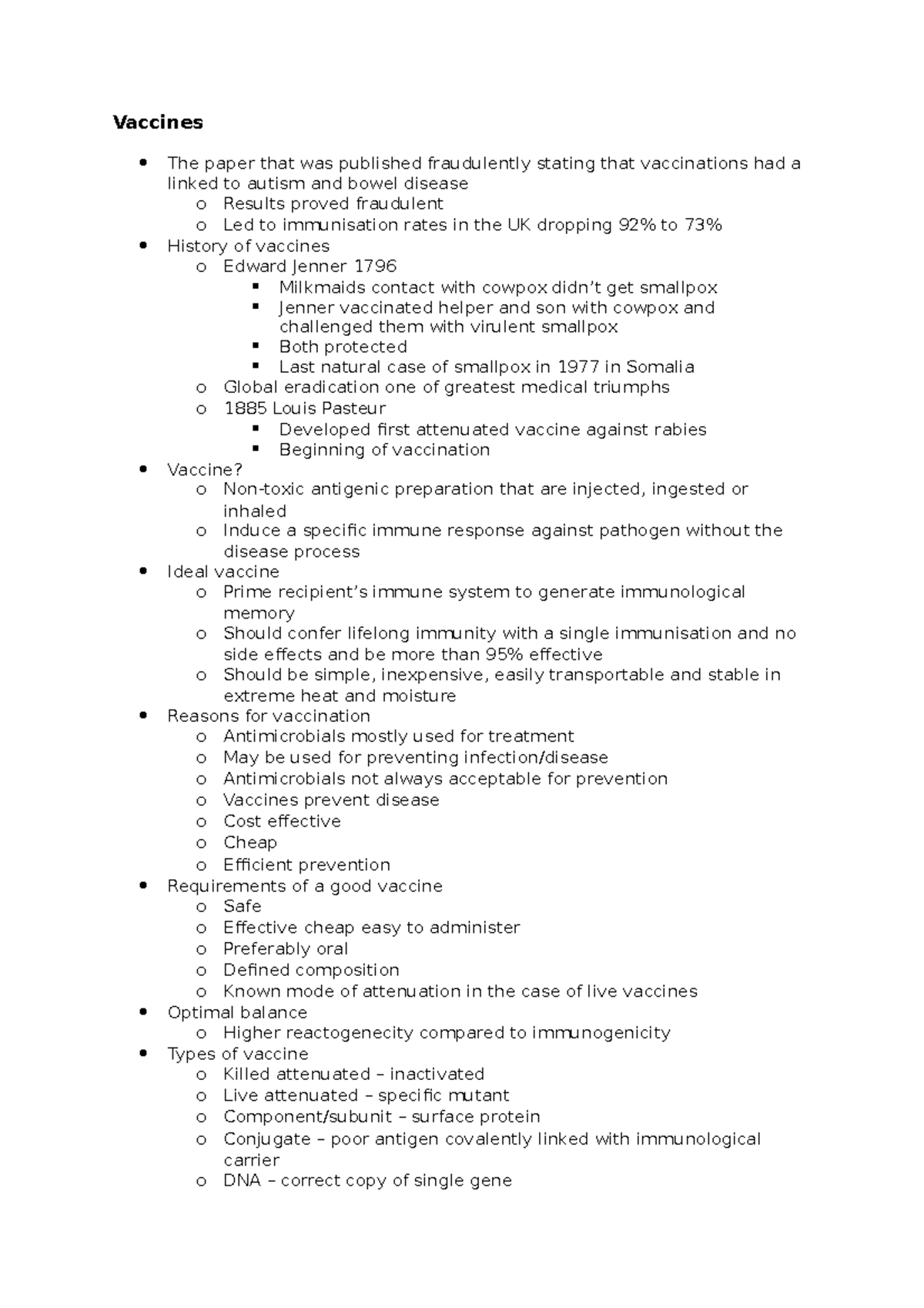 Vaccines - Insight into the importance, components, administration and ...