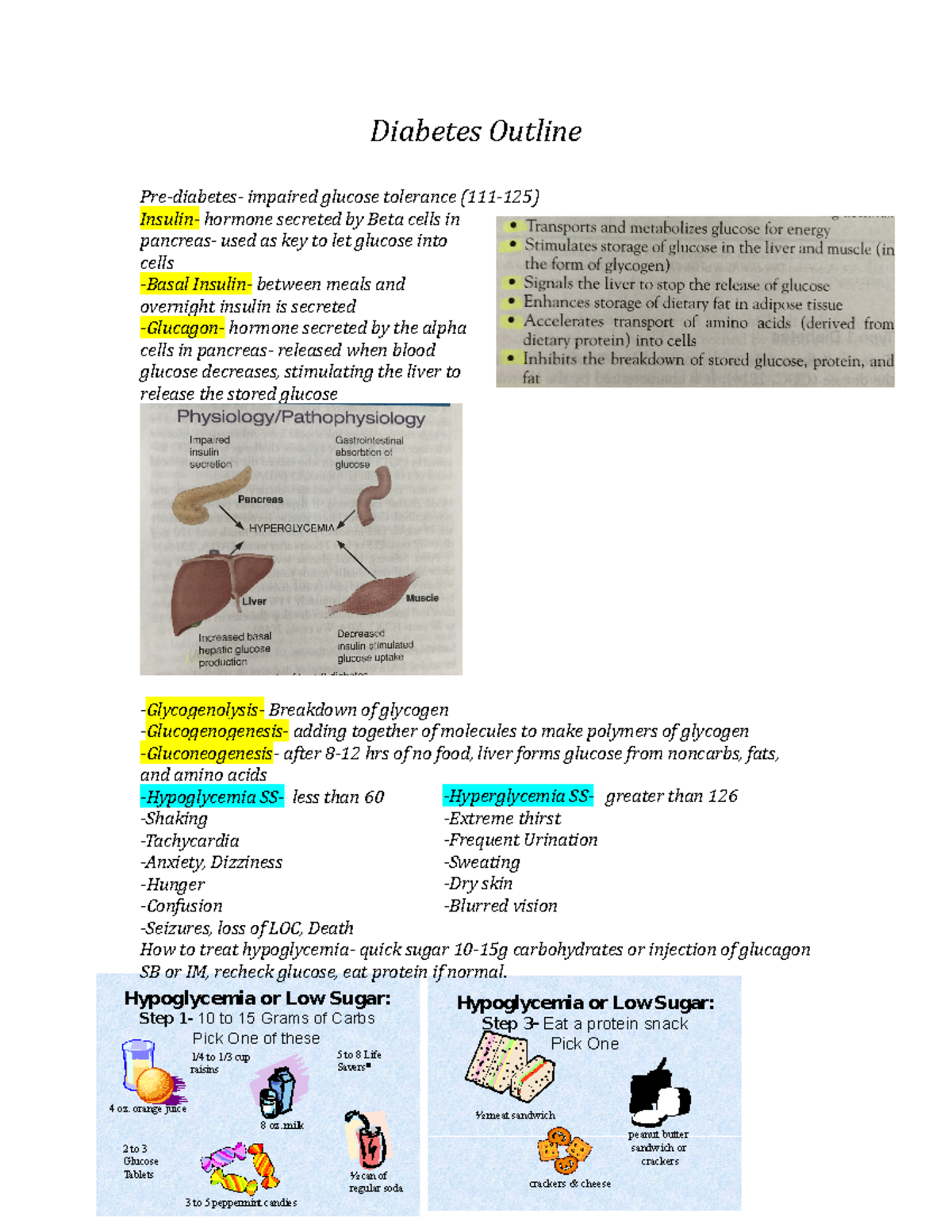 Diabetes type 1 picture