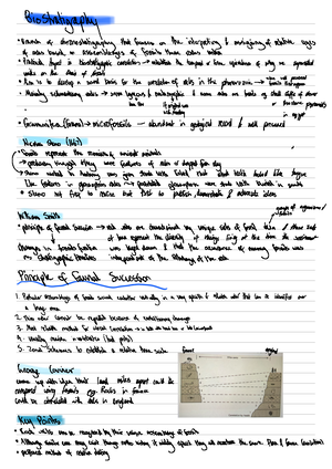 Week 3 - lecture 3 notes - GEOS2124 - Studocu