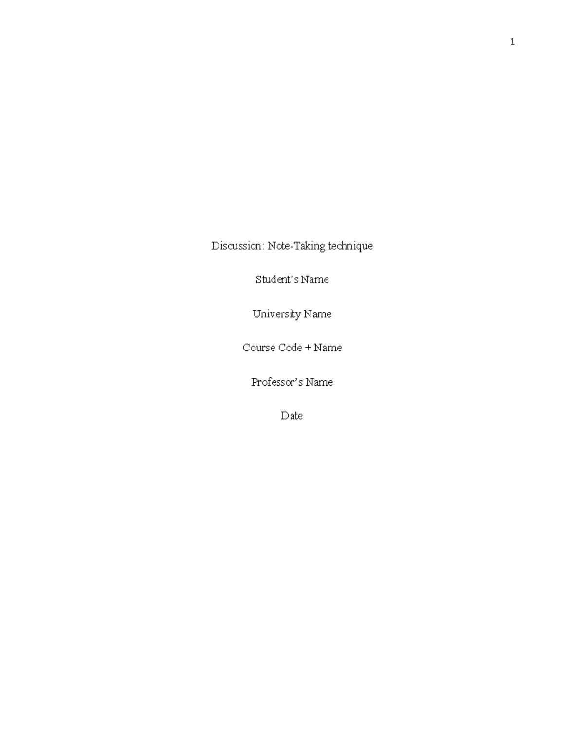 note-taking-techniques-1-discussion-note-taking-technique-student-s