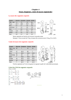 L2 STAPS (S3) : Biomécanique - Les forces - Chapitre 2 Les forces ...