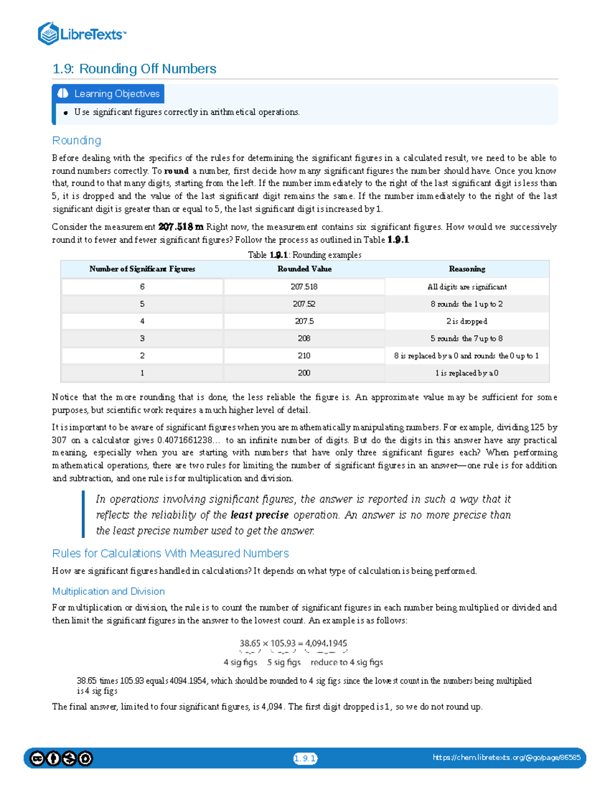 Rounding Off Numbers - sig figs round off - 1: Rounding Off Numbers Use ...