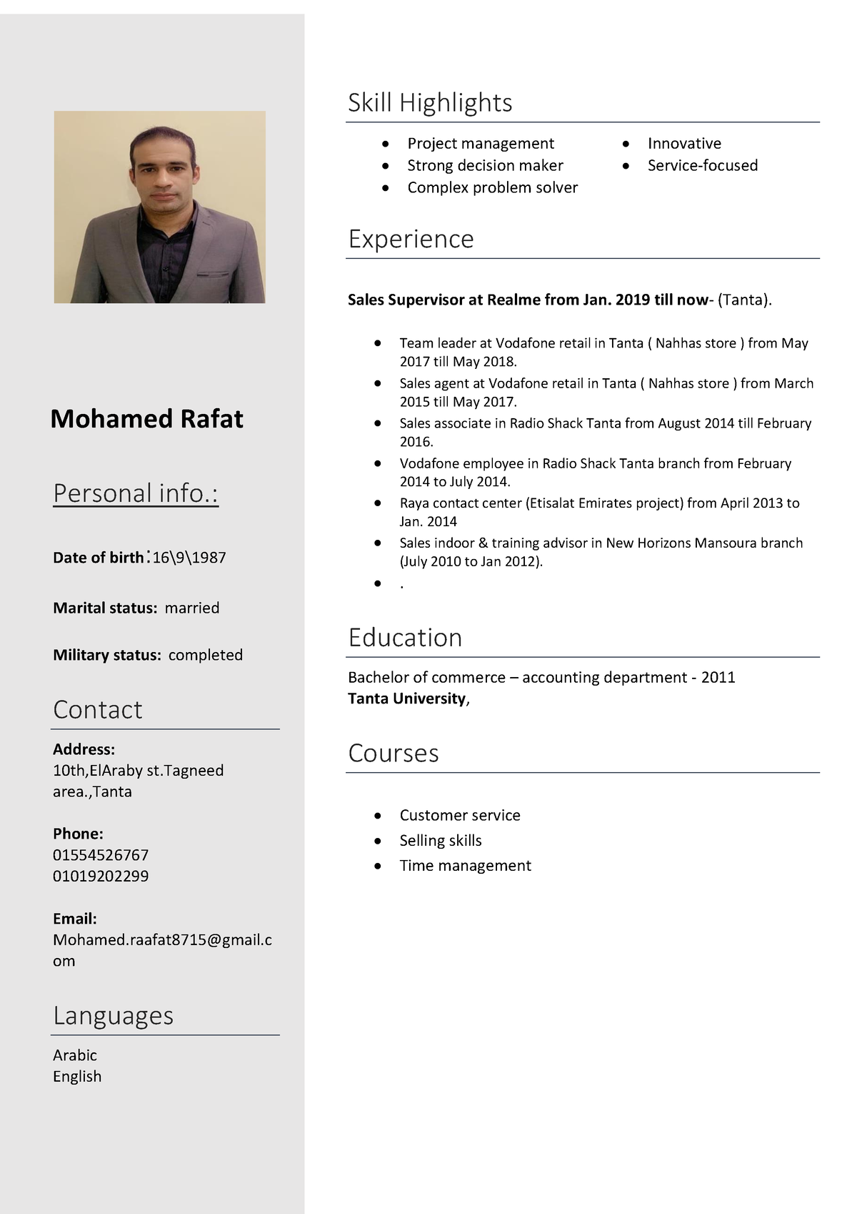 Mohamed-rafat 2 - moh - Human Resource Management - ESLSCA University ...