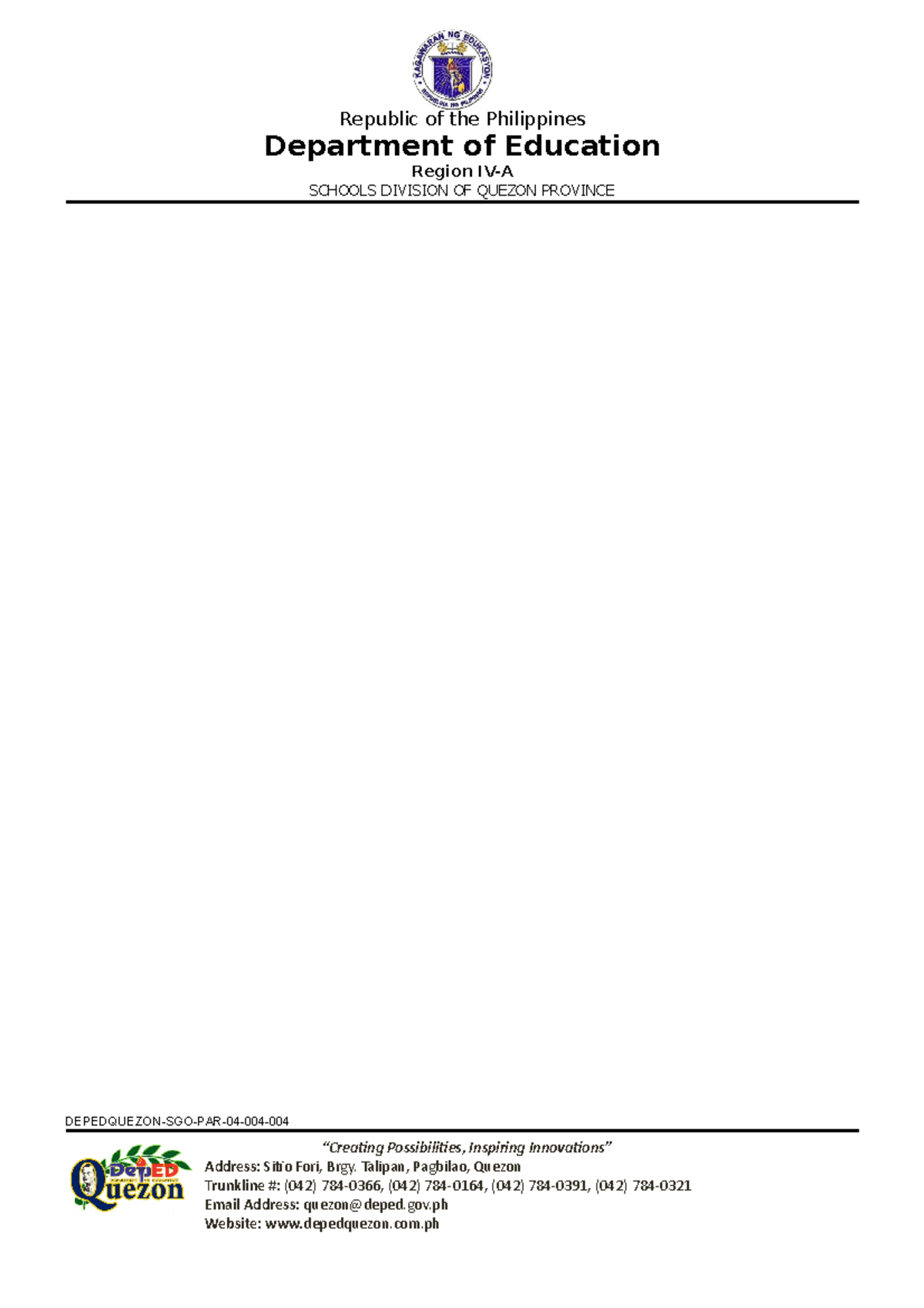 Action Research - Department of Education Region IV-A SCHOOLS DIVISION ...