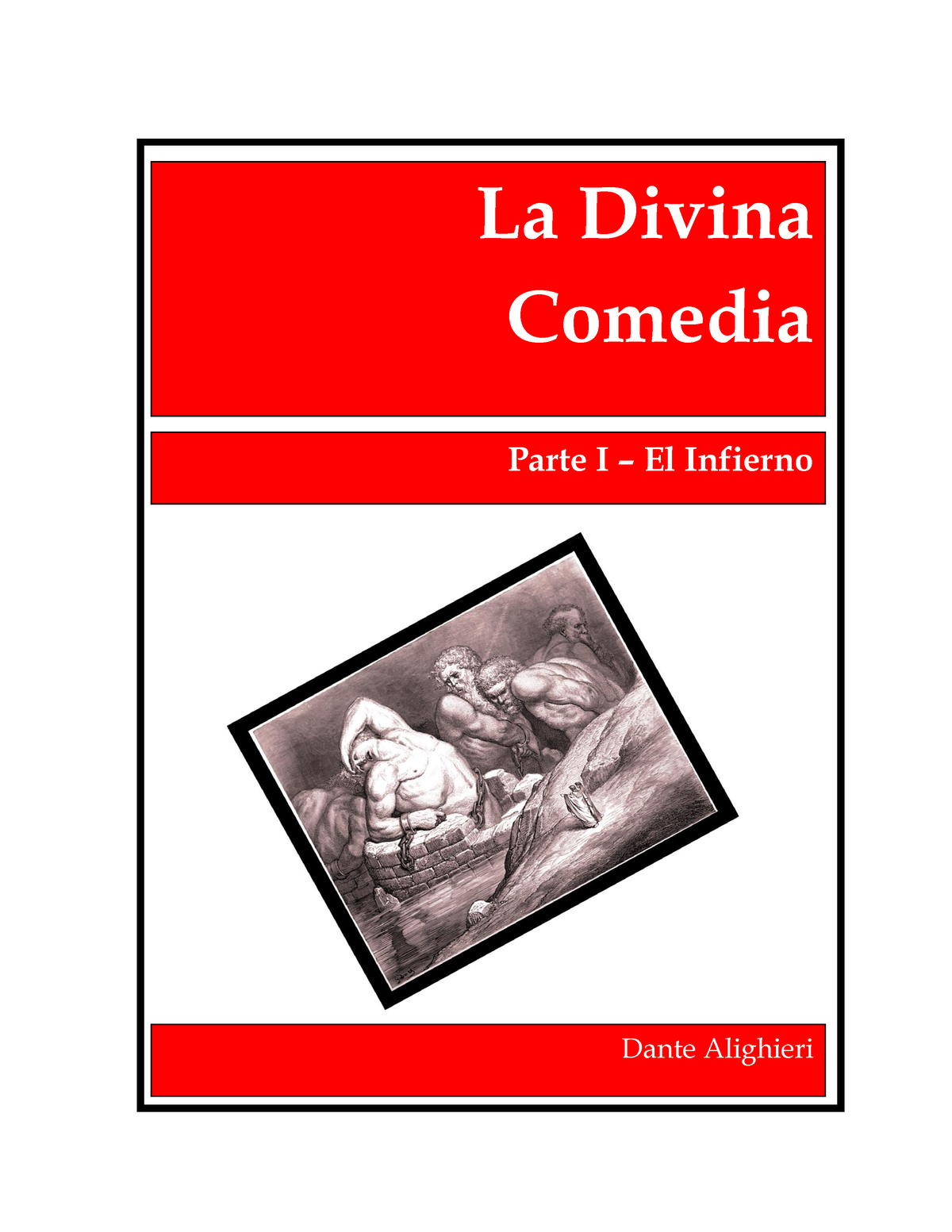 La divina comedia infierno - La Divina Comedia Parte I – El Infierno ...