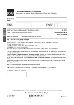 0417 S22 Qp 11 - Pastpapers - Cambridge IGCSE# 0417/ May/June 2022 2 ...