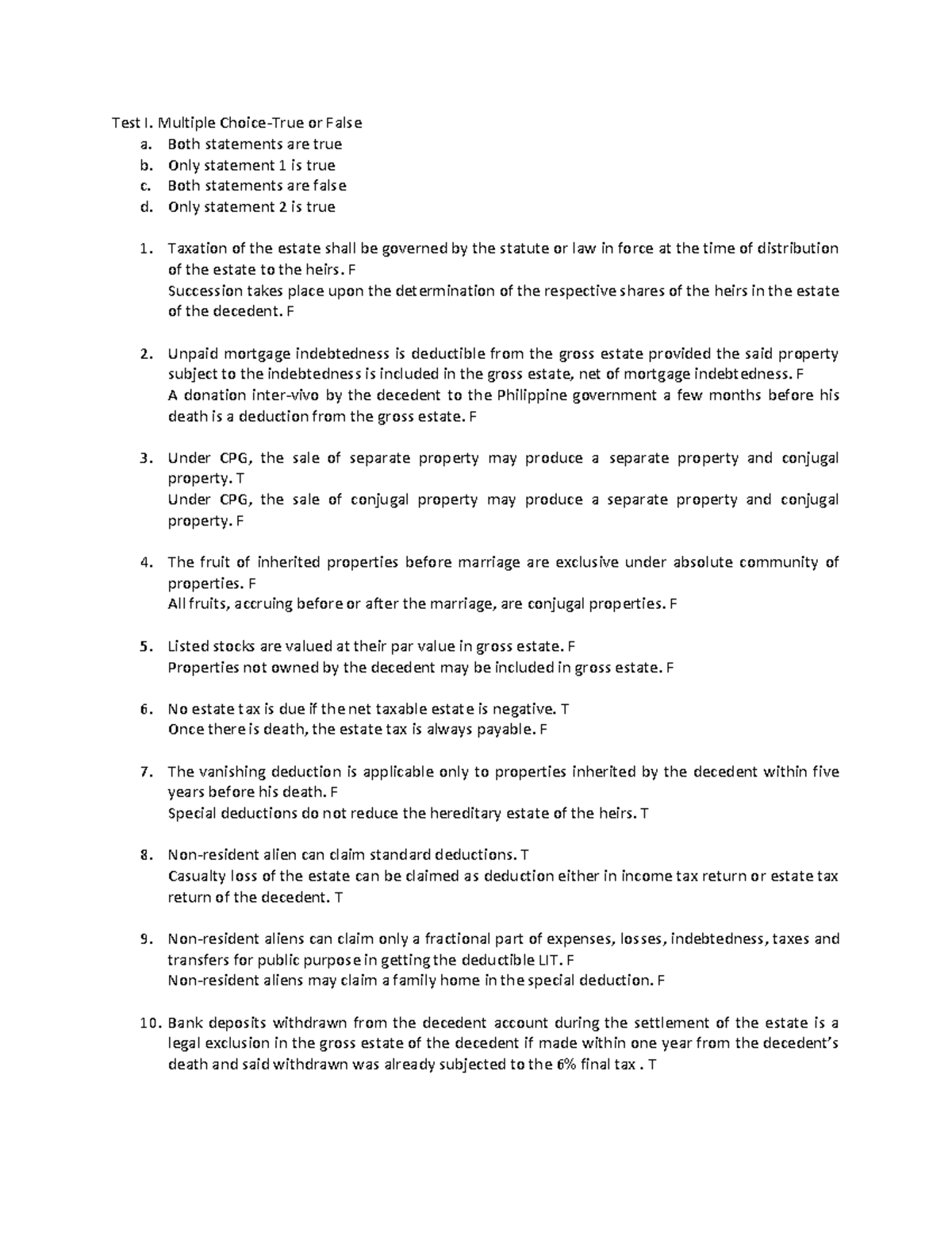 tax-ft-quiz-and-seatwork-test-i-multiple-choice-true-or-false-a