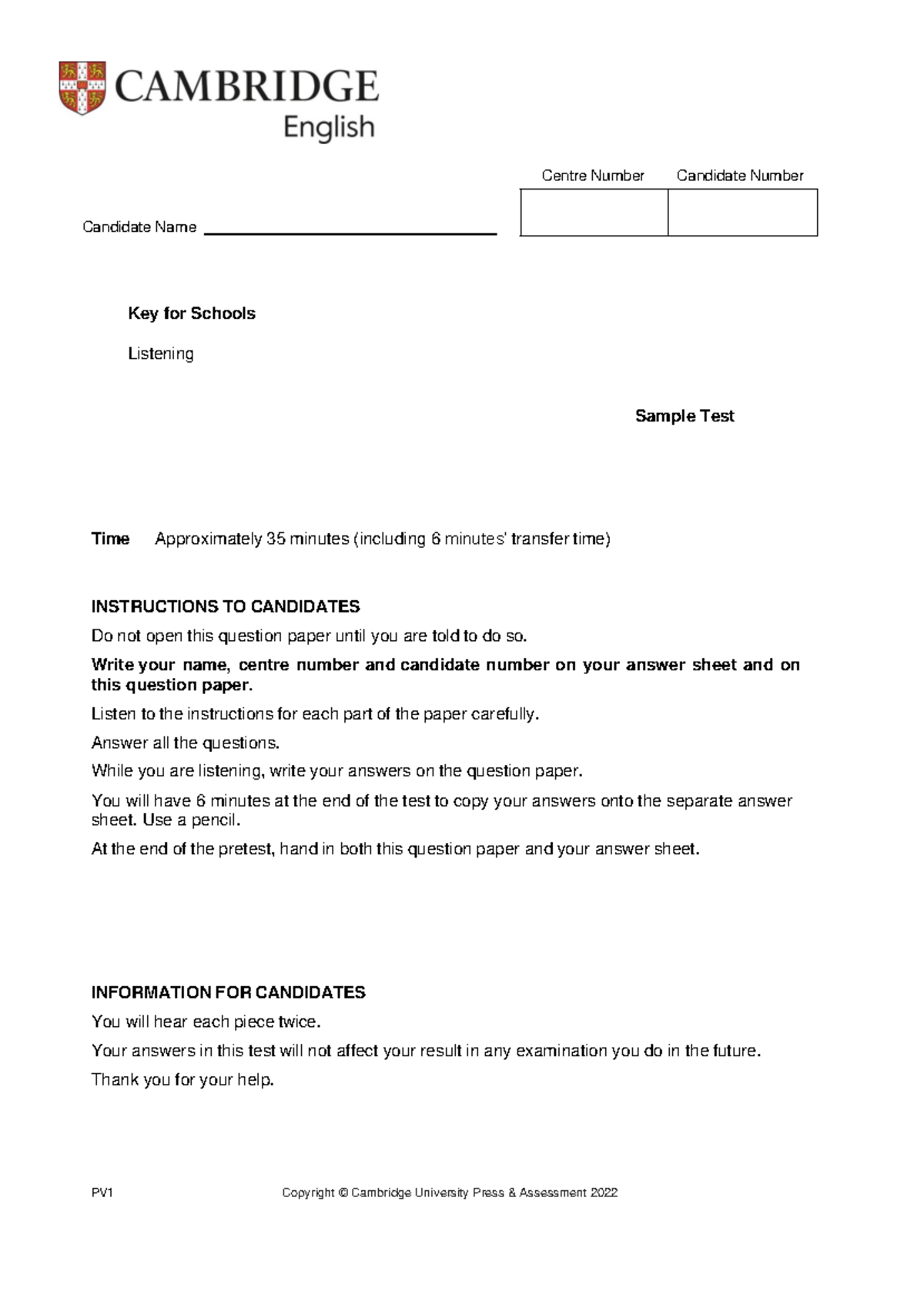 298525 - Centre Number Candidate Number Candidate Name Key for Schools ...
