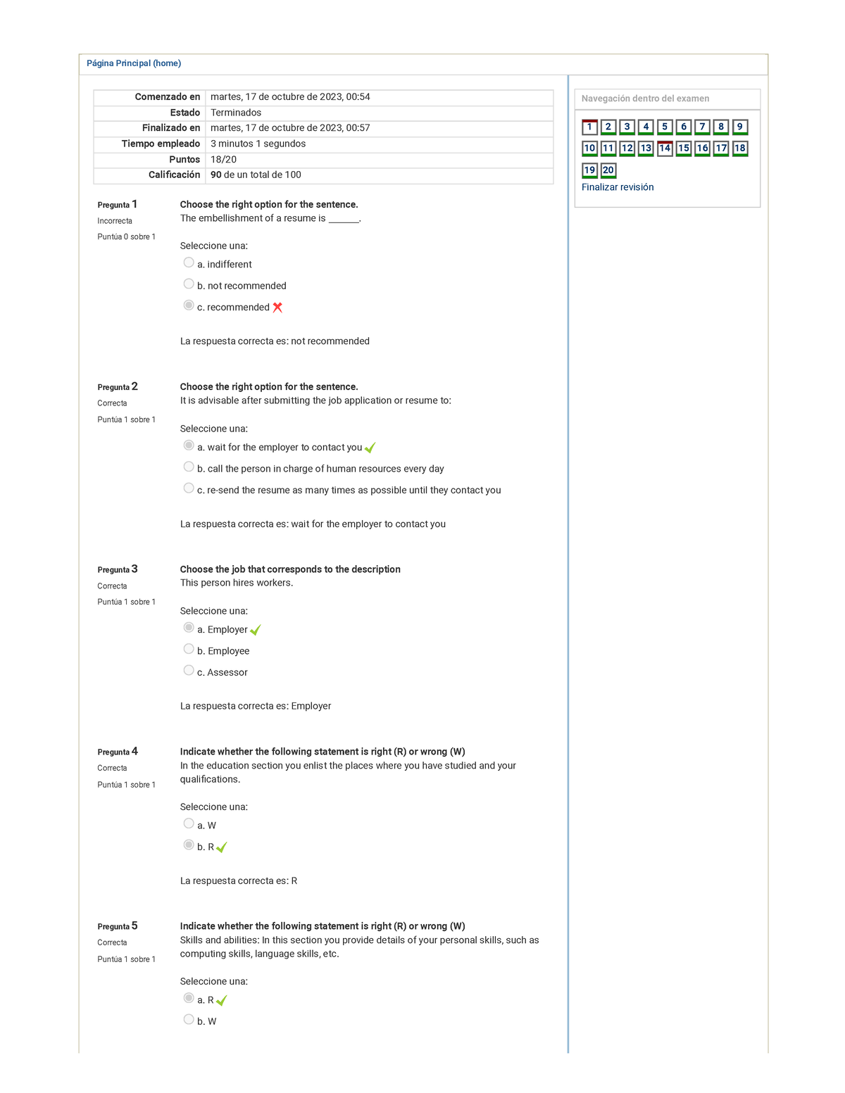 assignment 1 questionnaire unit 1