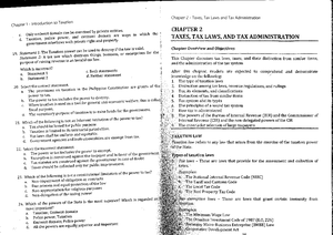 Chapter 7 Introduction TO Regular Income TAX - Income Taxation - Studocu