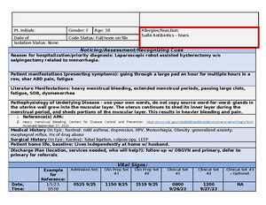 NURS 316 Spring 2023 Endocrine Case Study 4.9.2023 - Endocrine Case ...