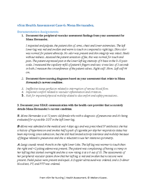 Foundations Week 2 Study Guide - Foundations of Nursing Week 2 Study ...
