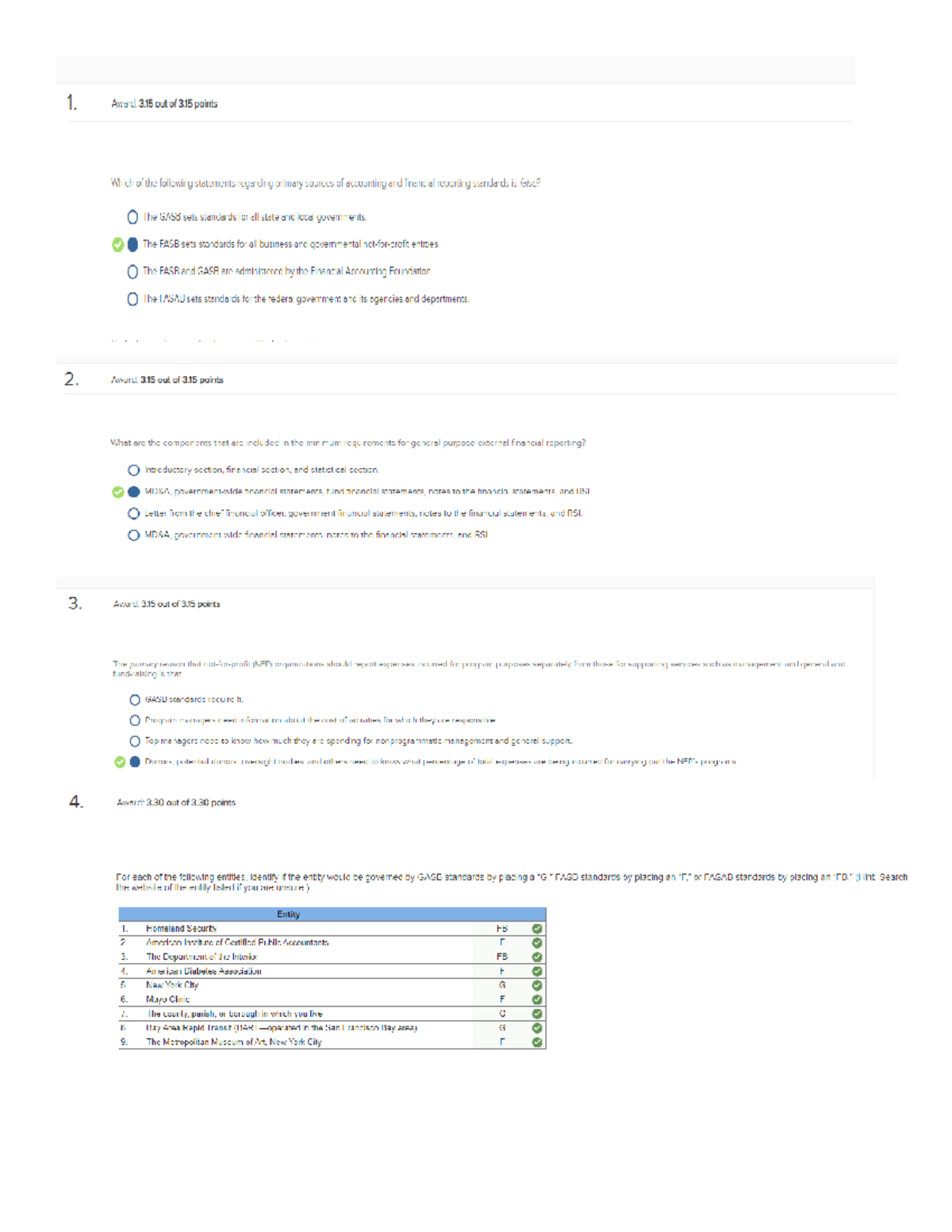 ACC325 1-3 Assignment - Test For Module 1 - ACC 325 - Studocu