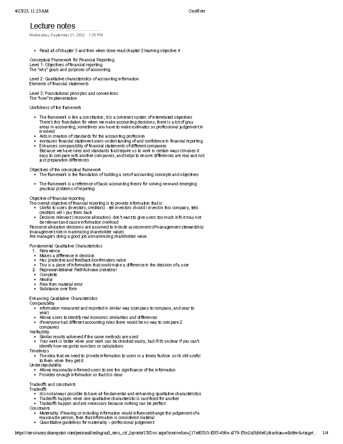 MOS 1023 - Lecture 2 - Lecture notes Wednesday, September 21, 2022 1:35 ...