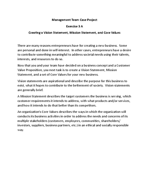 Aiman AExercise 2 Individual - Exercise 2 Identifying a New Business to ...