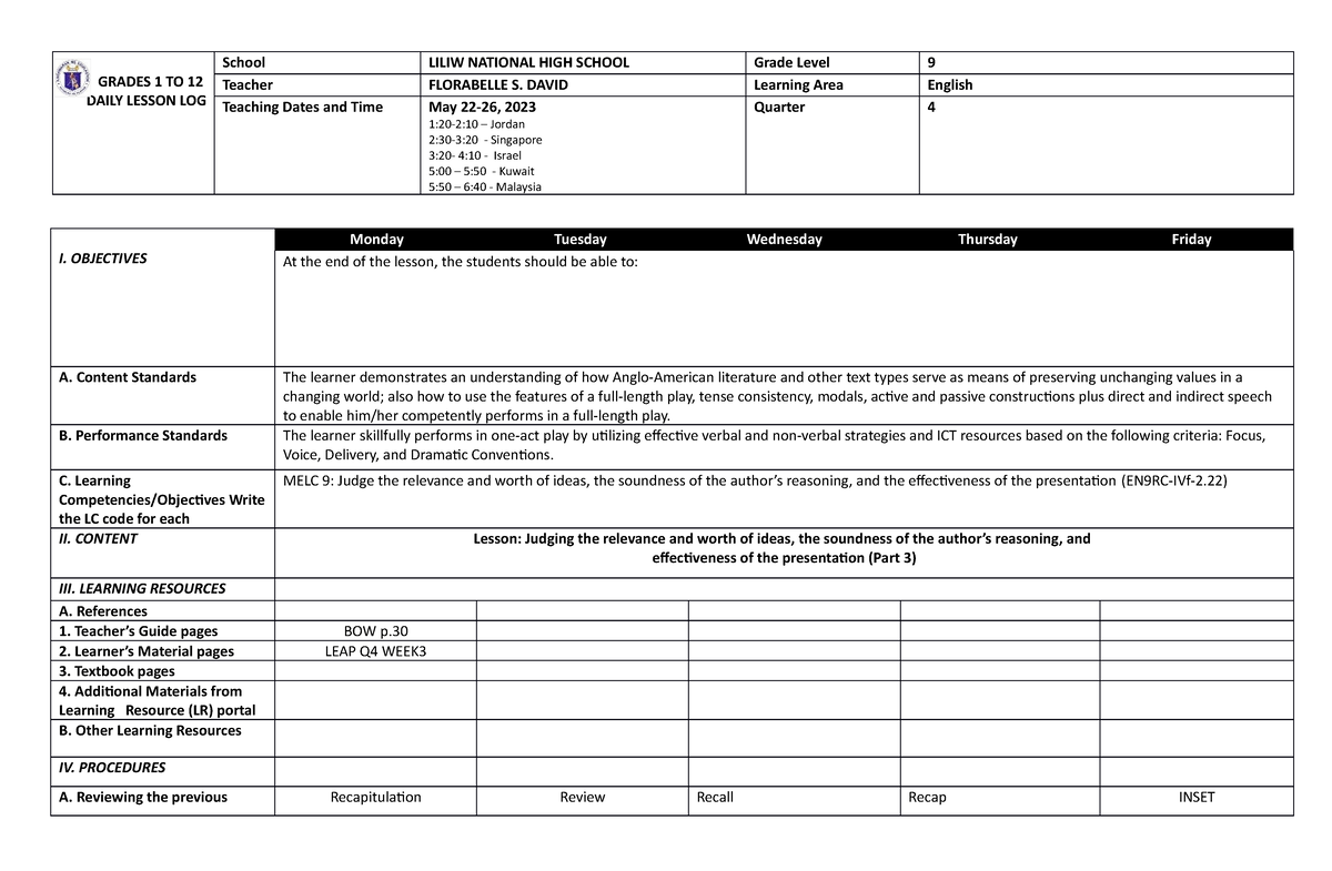 dll-eng9-q4-week3-dll-grades-1-to-12-daily-lesson-log-school-liliw