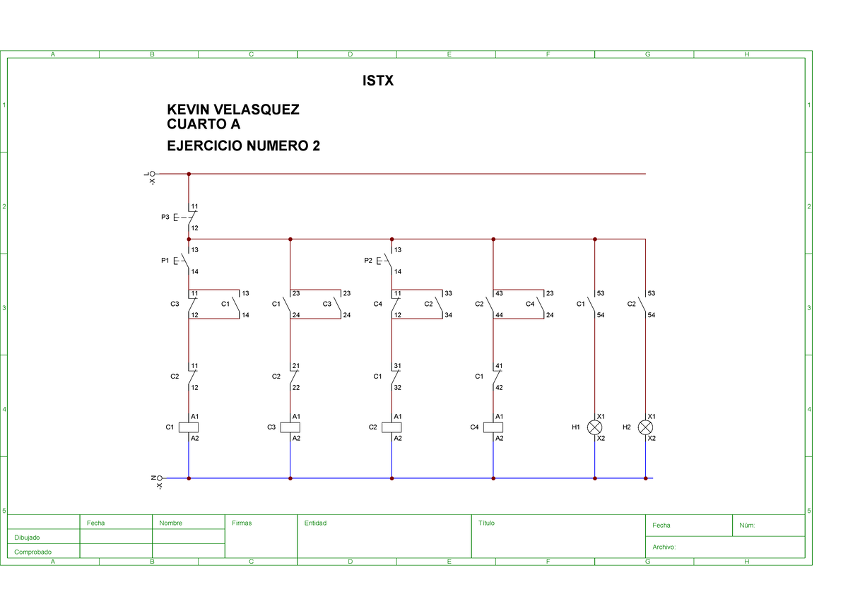 Eje 2.2 - Control Mando - A A B B C C D D E E F F G G H H 1 1 2 2 3 3 4 ...