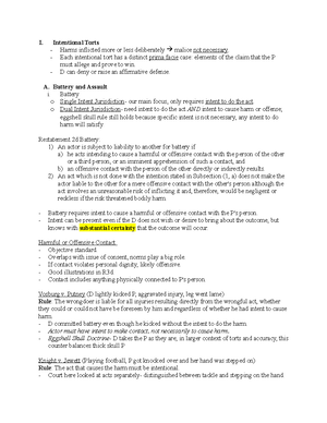 Quimbee Short Sheet - Contract Formation Four basic elements: Offer ...