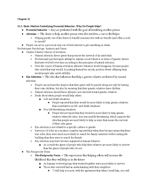Chapter 5 part 1 - 1 PSYCH 221: Chapter 5, part 1 Chapter 5: The Self ...
