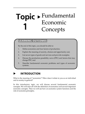 assignment topics for microeconomics