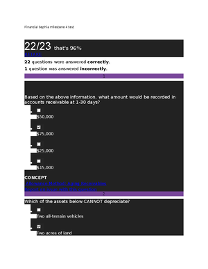 Sophia Financial Accounting Unit 4 Milestone 1 22 23 That S 96