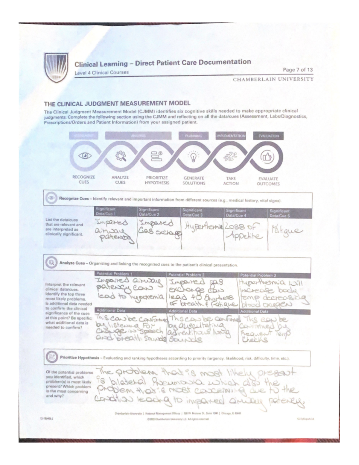 Week 6-SBE Paper Work - Study material - NR-446 - Studocu