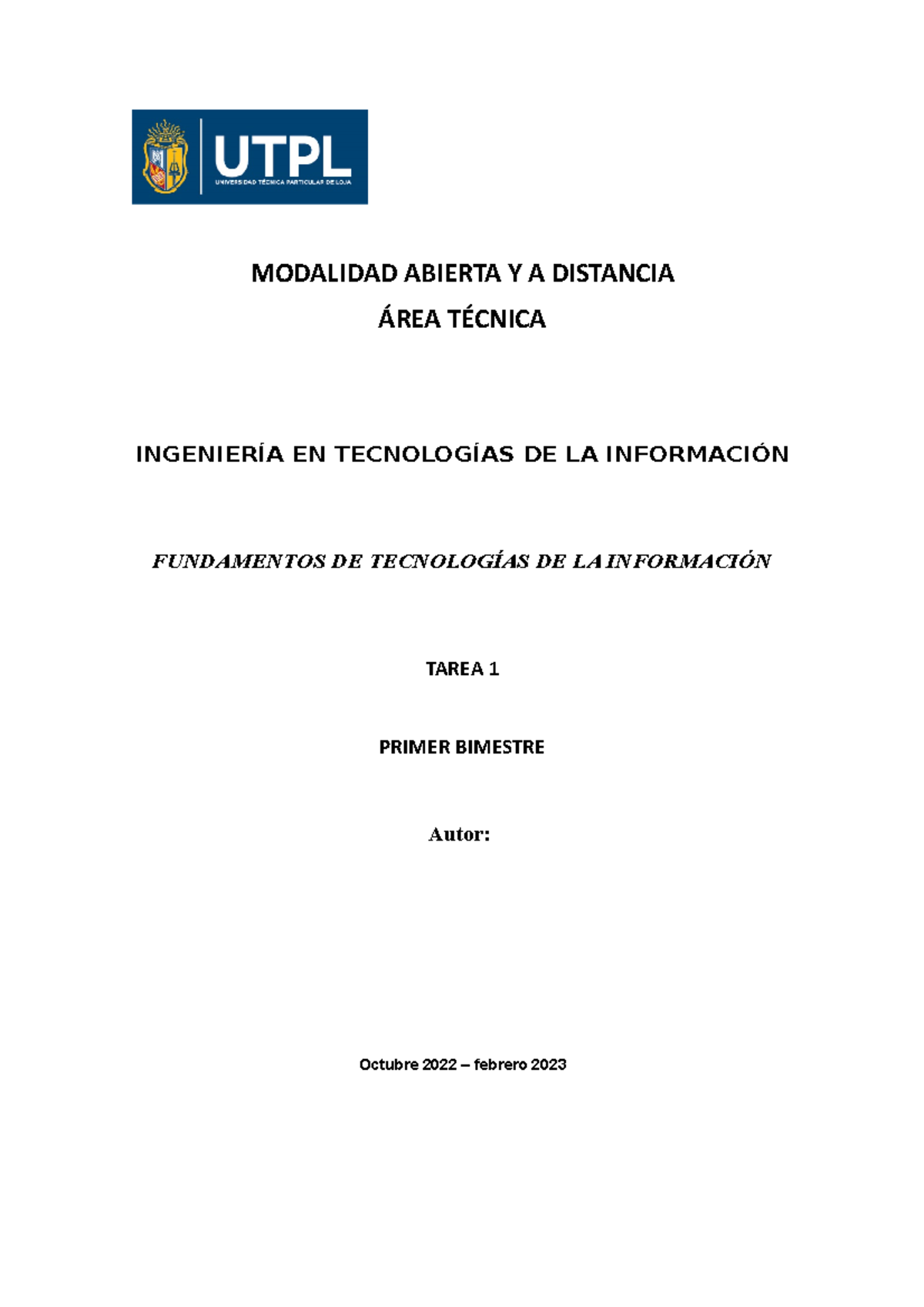 Modalidad Abierta Y A Distancia - MODALIDAD ABIERTA Y A DISTANCIA ÁREA ...