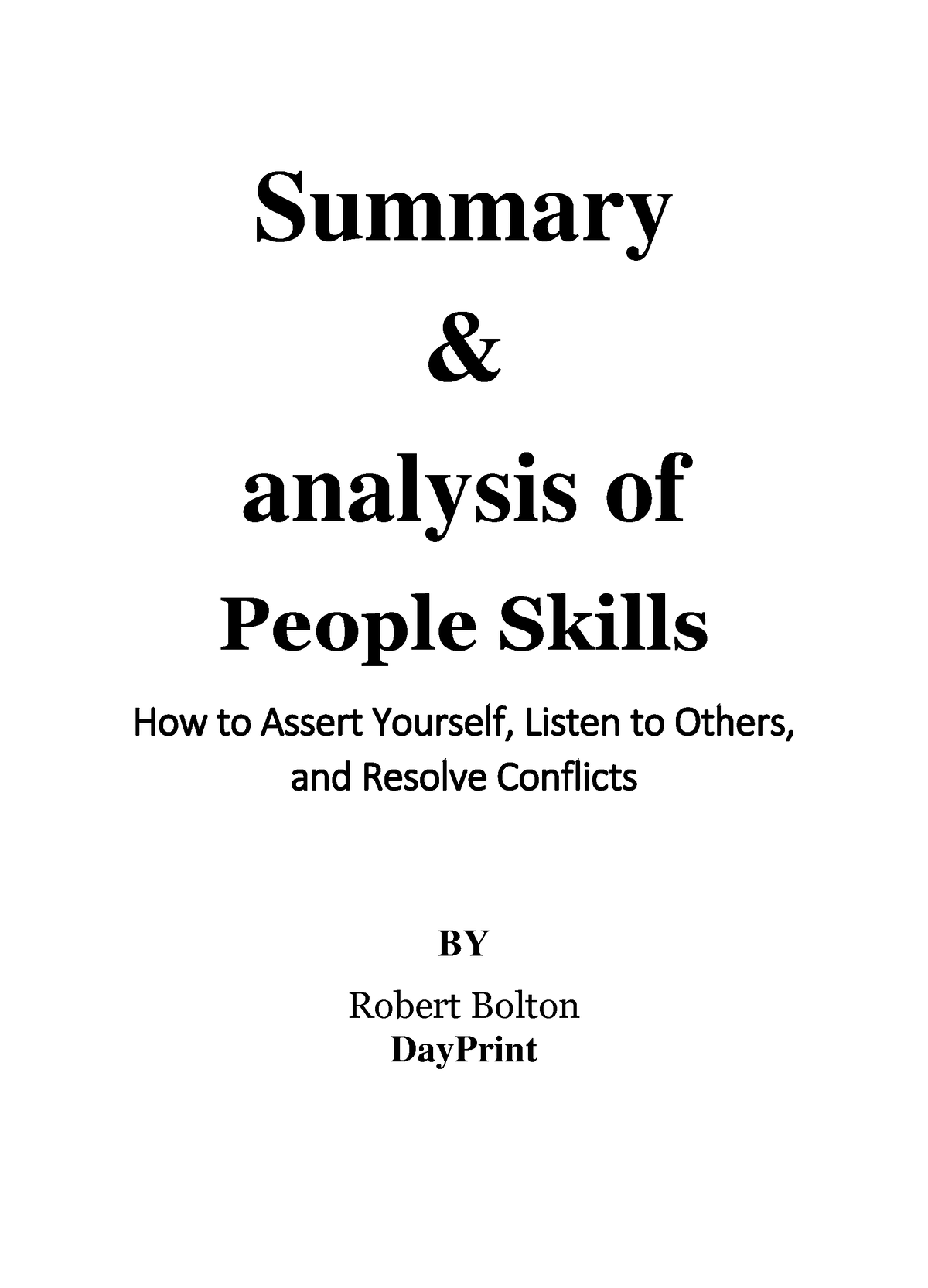 people-skills-summary-analysis-of-people-skills-how-to-assert