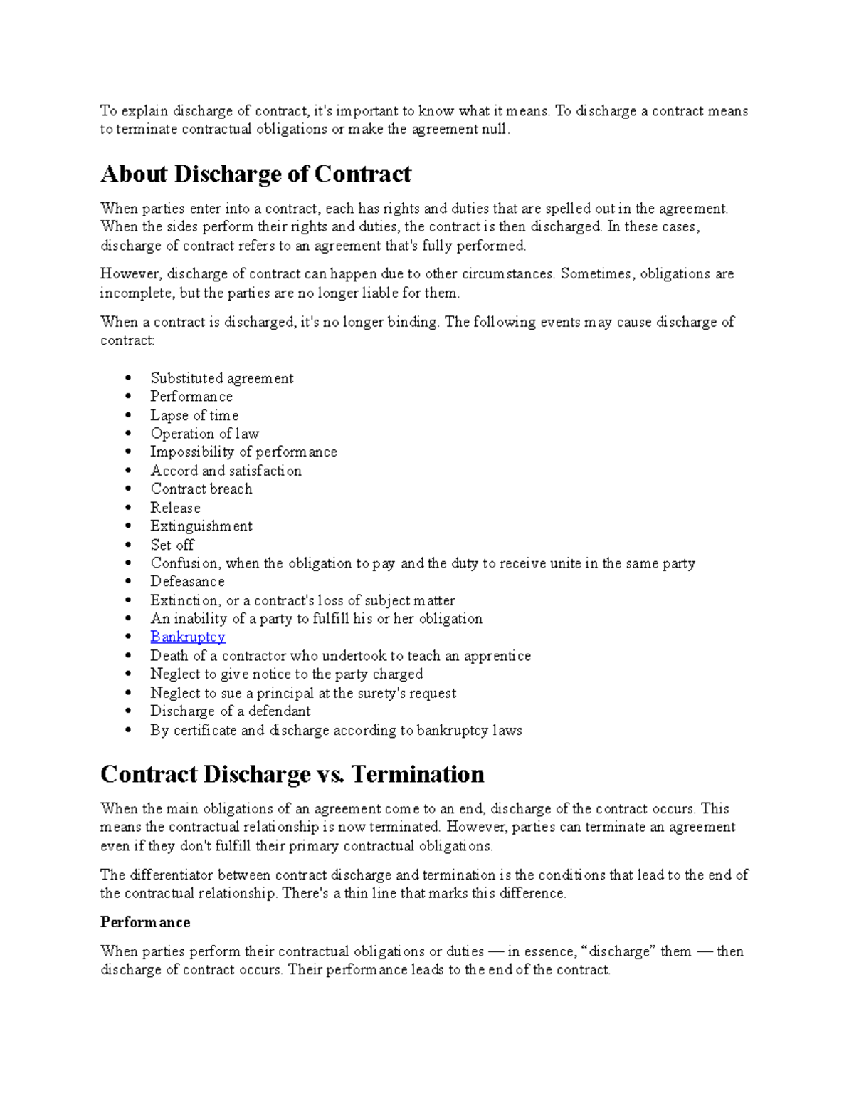 discharge-of-contract-to-explain-discharge-of-contract-it-s