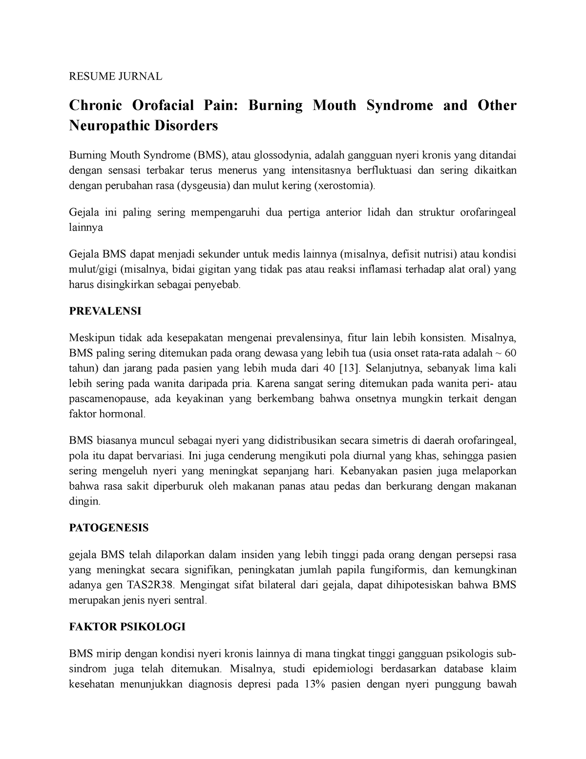 resume-jurnal-3-resume-jurnal-chronic-orofacial-pain-burning-mouth