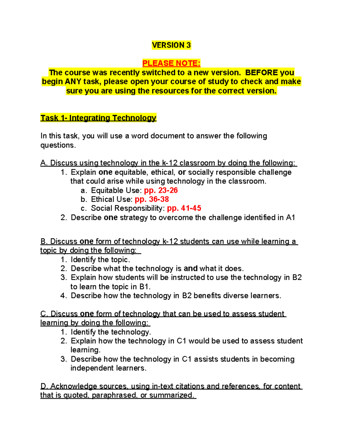 m92 specimen coursework assignment