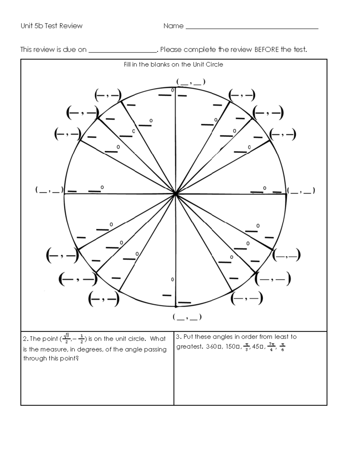 Unit 5b Test Review.docx - Google Docs - Unit 5b Test Review Name - Studocu