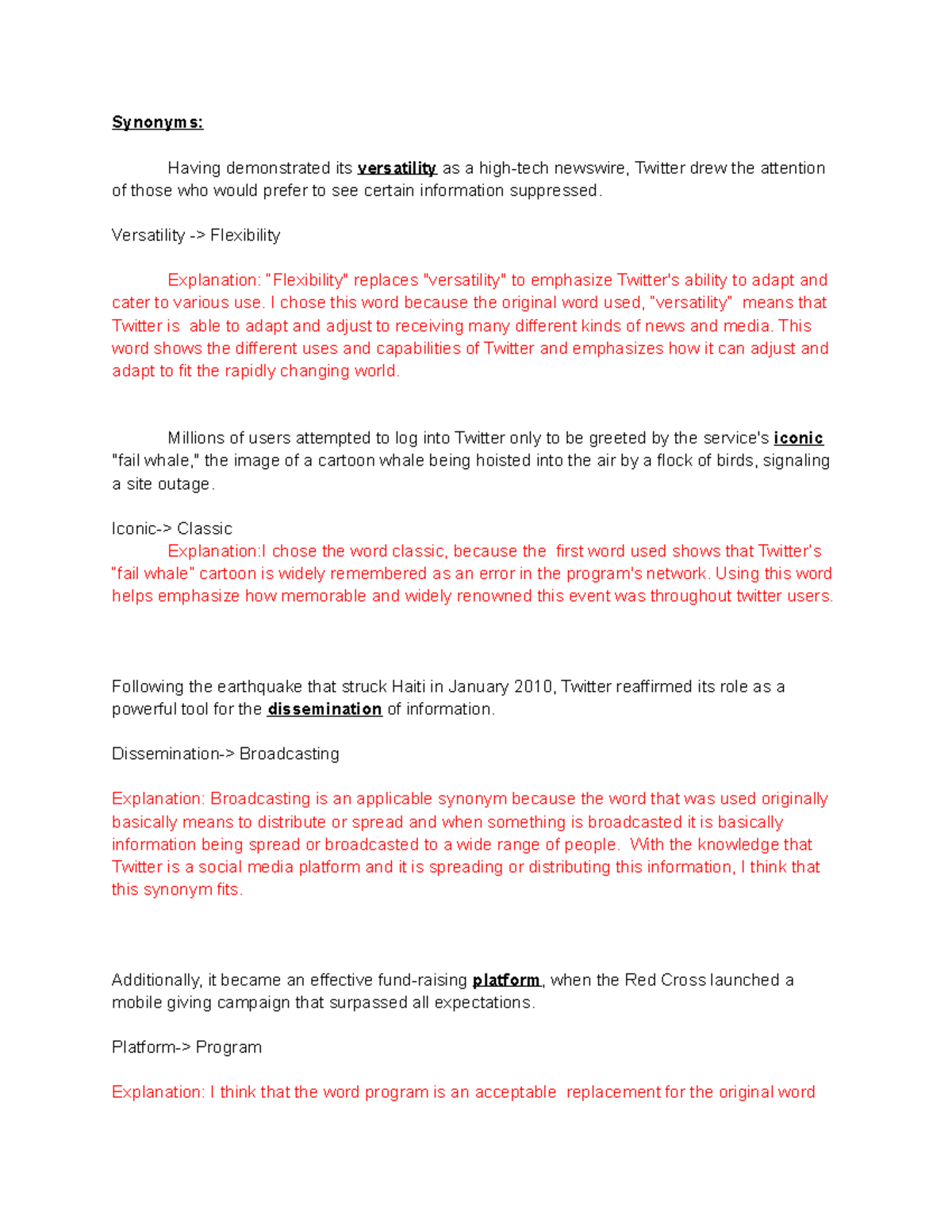 01.04 Denotations and Connotations - Studocu